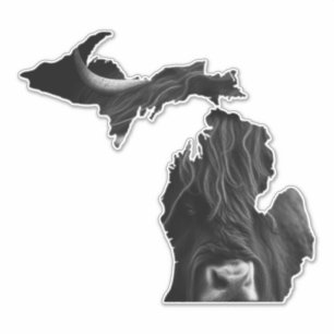 Michigan Highland Cow