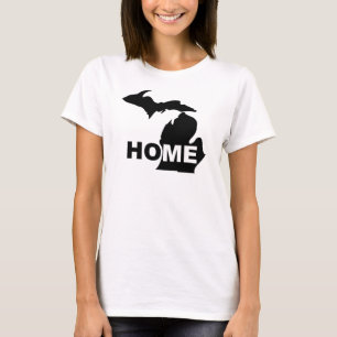 Michigan Home Away From State T-Shirt