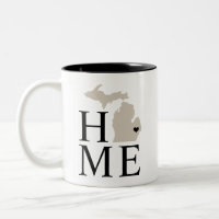 Michigan Home Beige and Grey Custom City Heart