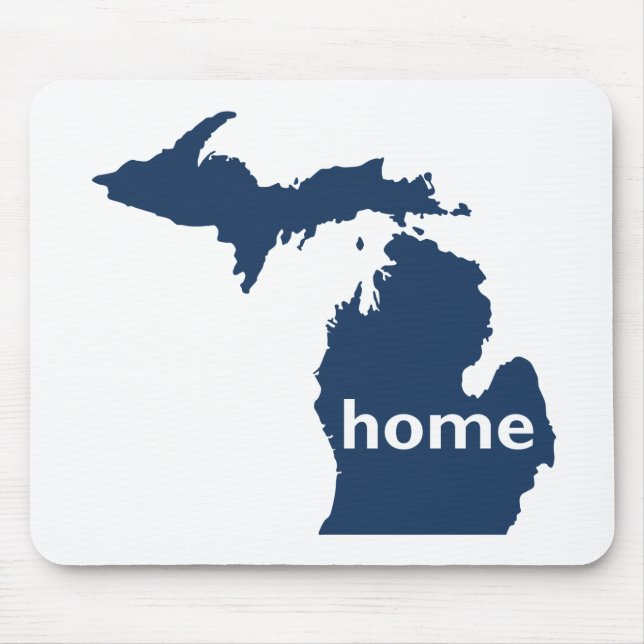 Michigan Home Mouse Mat (Front)