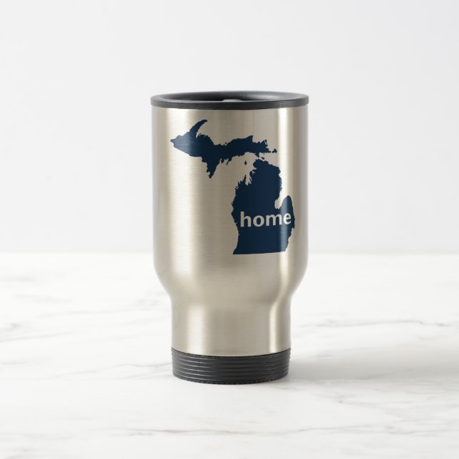 Michigan Home Travel Mug (Center)