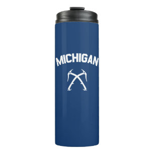 Michigan Ice Climbing Thermal Tumbler