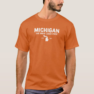 Michigan Is The Great Lakes State T-Shirt
