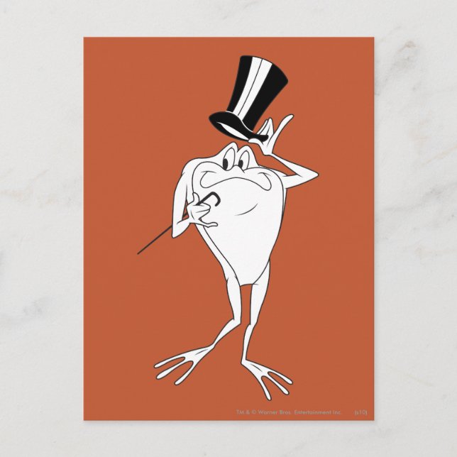 Michigan J. Frog Happy Postcard (Front)