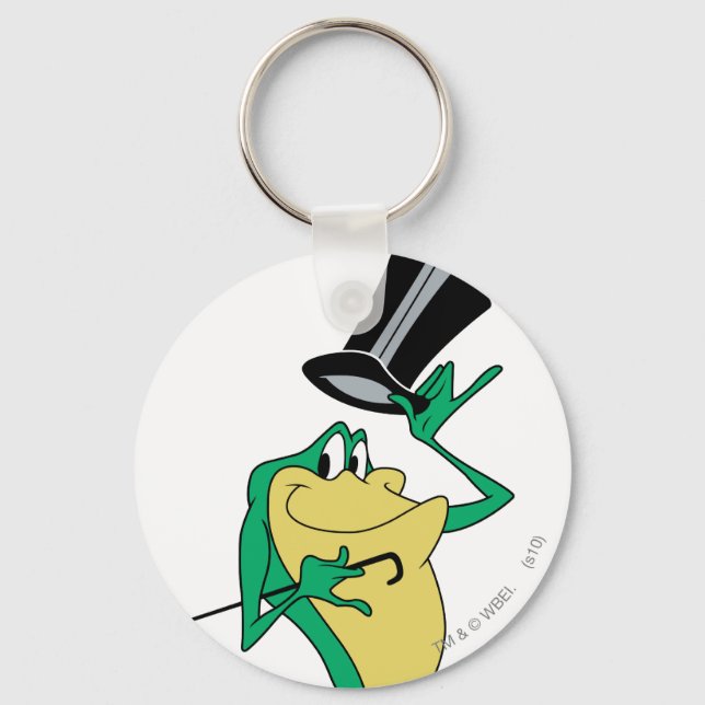 Michigan J. Frog in Colour Key Ring (Front)