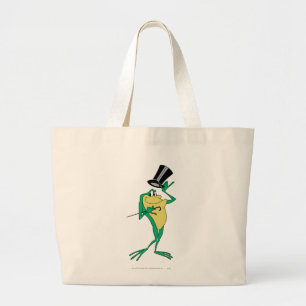 Michigan J. Frog in Colour Large Tote Bag