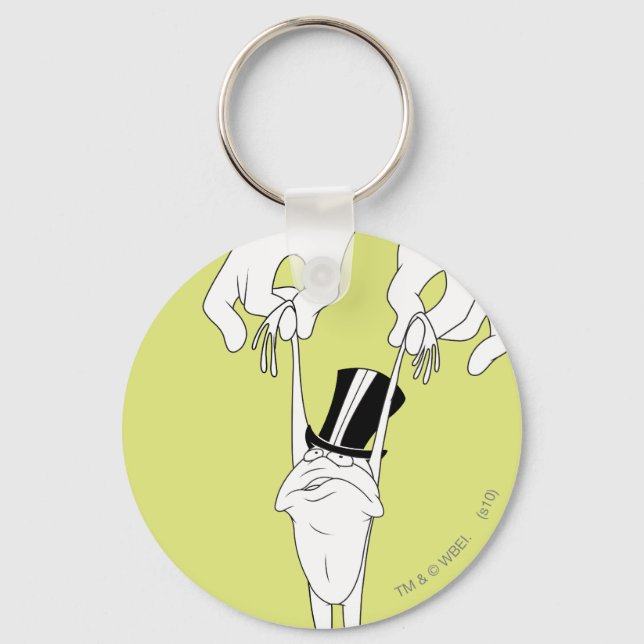 Michigan J. Frog with Help Key Ring (Front)