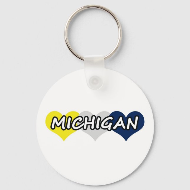 Michigan Key Ring (Front)