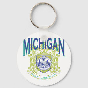 Michigan Key Ring