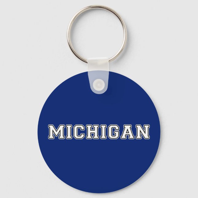 Michigan Key Ring (Front)