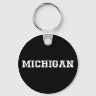 Michigan Key Ring
