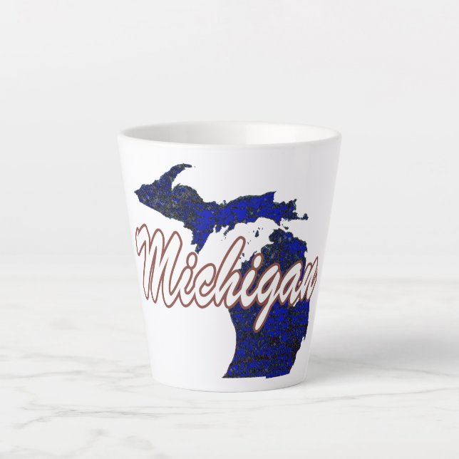 Michigan Latte Mug (Front)