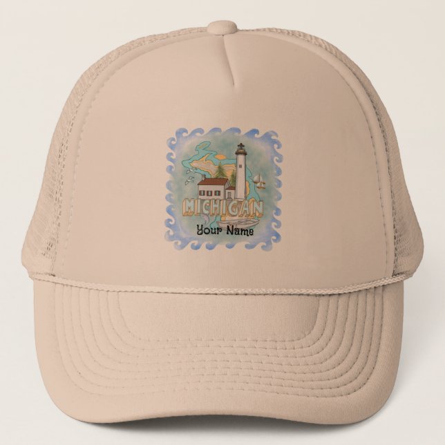 Michigan Lighthouse  hat (Front)