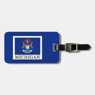 Michigan Luggage Tag