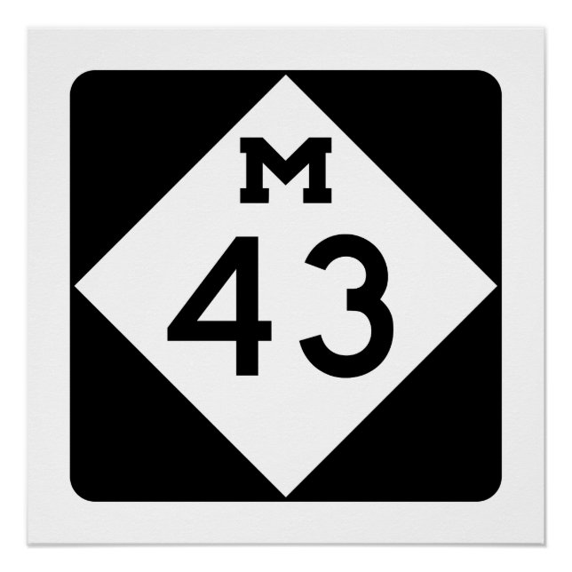 Michigan M-43 Poster (Front)