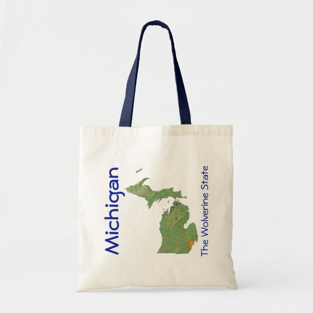 Michigan Map Bag (Front)