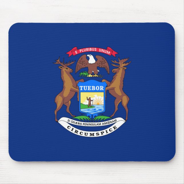 Michigan Mouse Mat (Front)
