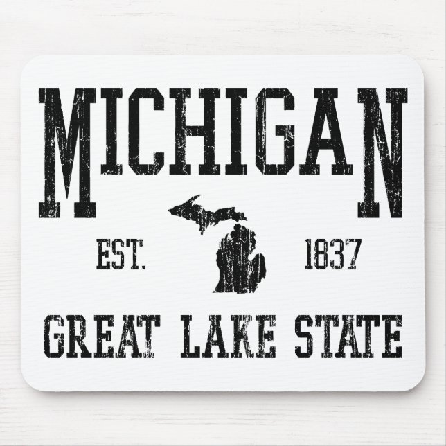Michigan Mouse Mat (Front)