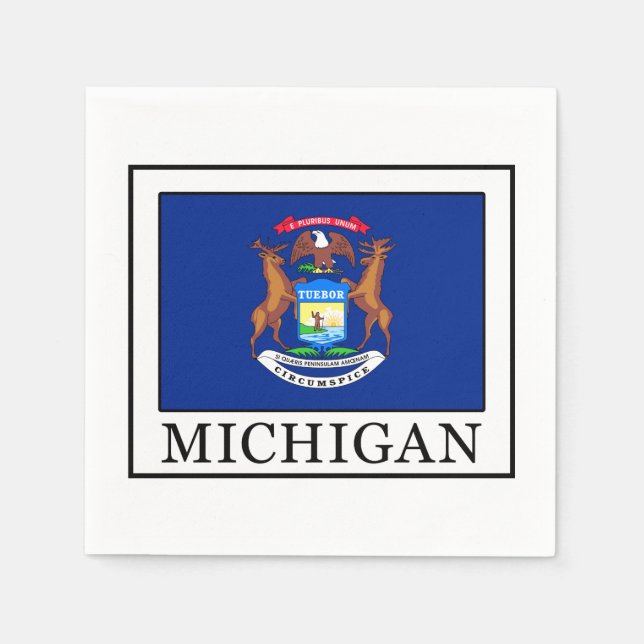 Michigan Napkin (Front)
