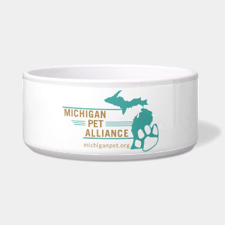 Michigan Pet Alliance Ceramic Pet Bowl