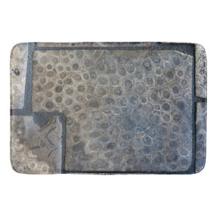 Michigan Petoskey Stone  Bath Mat