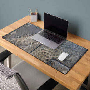Michigan Petoskey Stone Design  Desk Mat