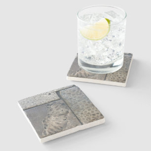 Michigan Petoskey Stone Design  Stone Coaster