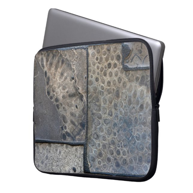 Michigan Petoskey Stone  Laptop Sleeve (Front Left)