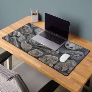 Michigan Petoskey Stones Desk Mat