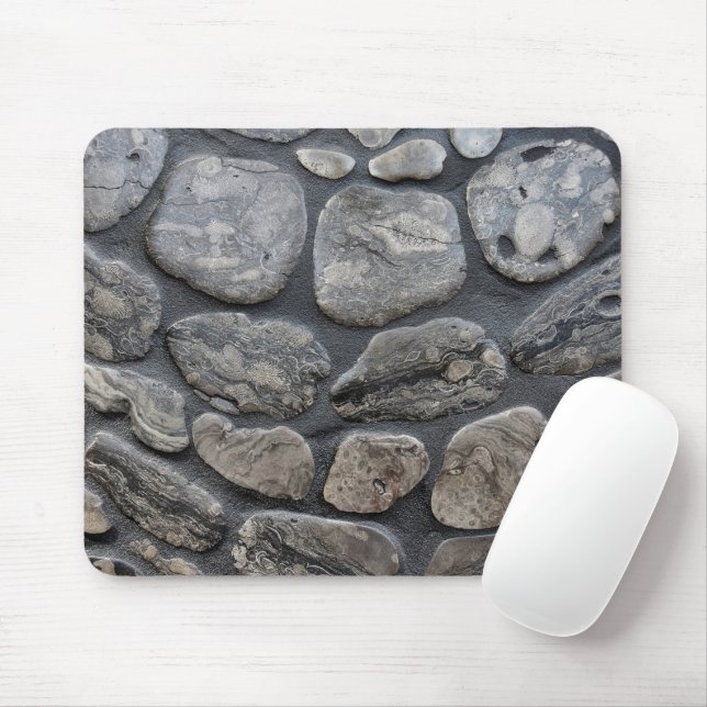 Michigan Petoskey Stones Mouse Mat (With Mouse)