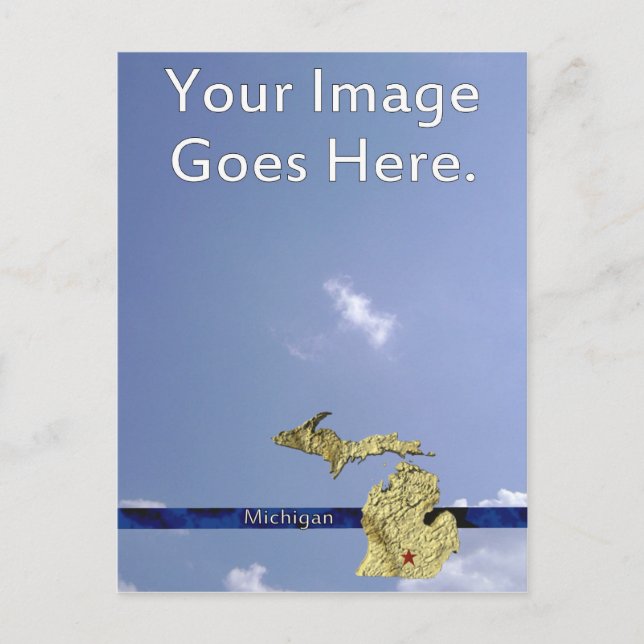 Michigan Postcard (Front)