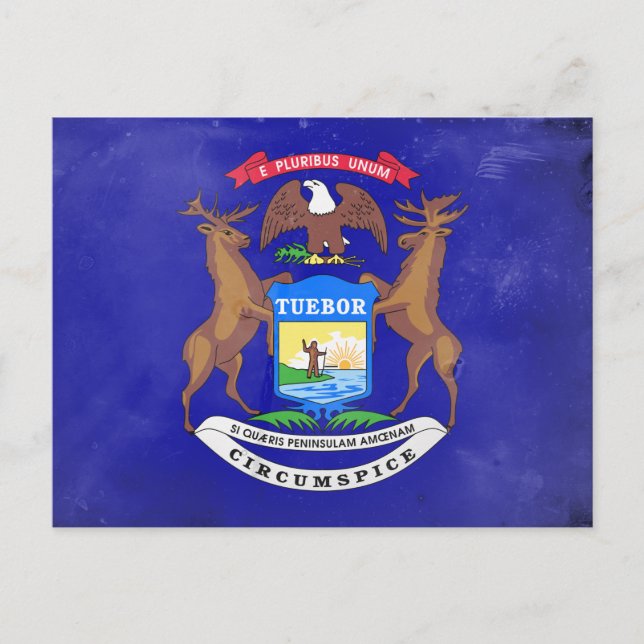 Michigan Postcard (Front)