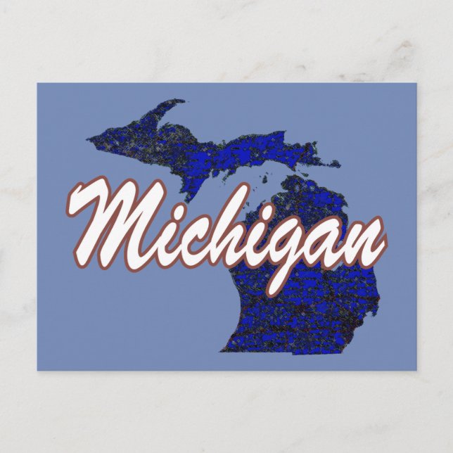 Michigan Postcard (Front)