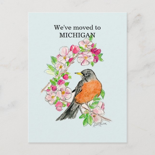 Michigan Postcard (Front)