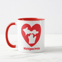 Michigan Pride Heart