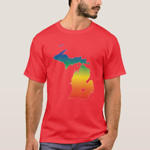Michigan Pride Oversized 2 T-Shirt