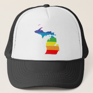 michigan pride. trucker hat