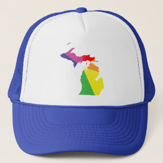 michigan pride. trucker hat