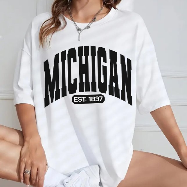 Michigan Retro Shirt for Travel Souvenir & Student (Michigan shirt, vintage Michigan shirt, Michigan state shirt, Michigan pride, Michigan Game Day,)