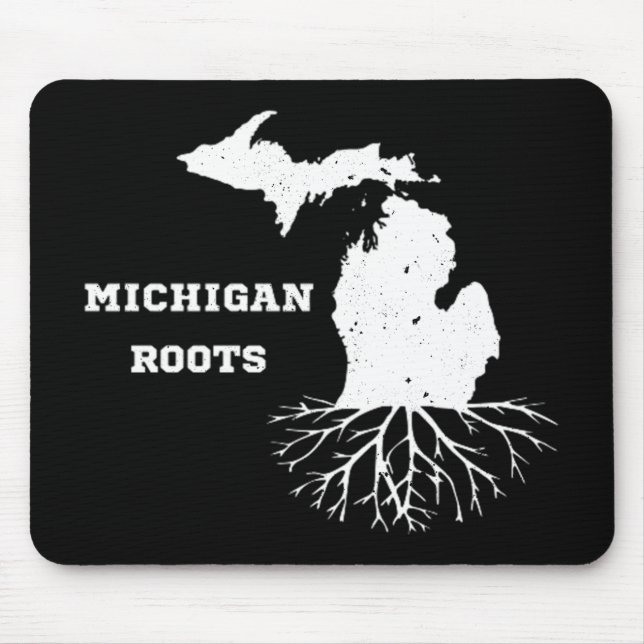 Michigan Roots Mouse Mat (Front)