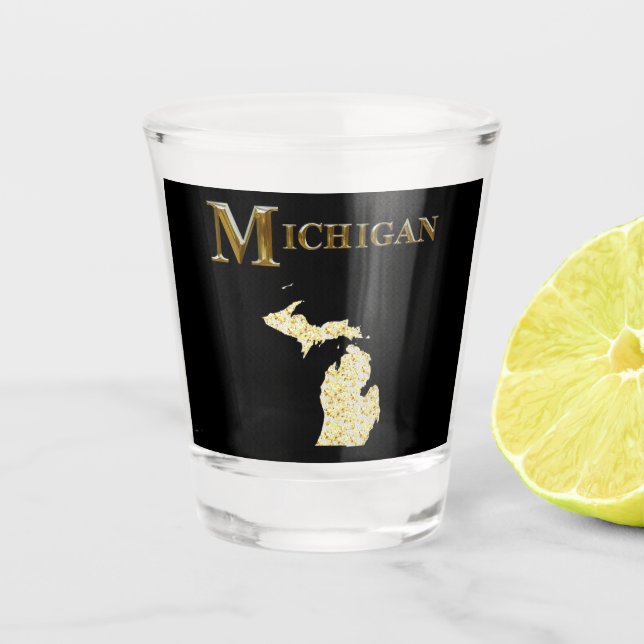 MICHIGAN SHOT GLASS (Front)