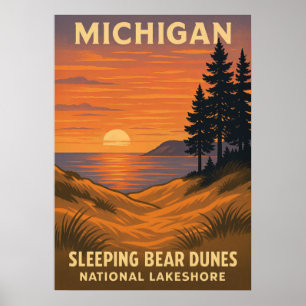 Michigan Sleeping Bear Dunes National Lakeshore 02 Poster
