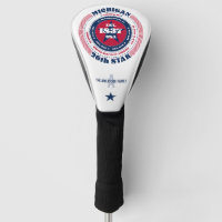 Michigan State Circle Custom Golf Head Cover