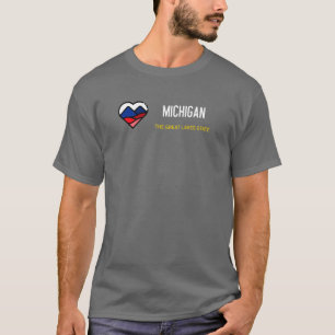 Michigan State Heart Logo T-Shirt