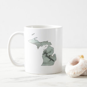 Michigan State Illustration Mug