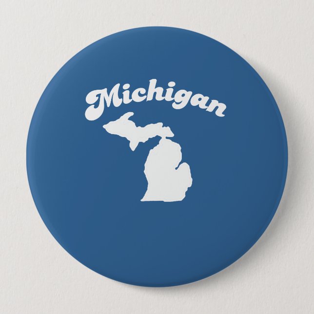 MICHIGAN STATE MOTTO T-SHIRT T-shirt 10 Cm Round Badge (Front)
