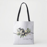 Michigan State Personalised Your Home City Rustic