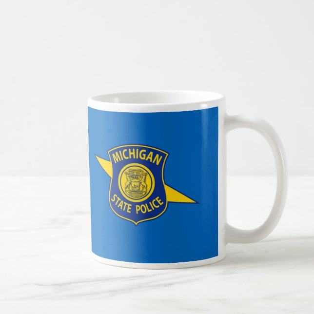 Michigan State Police Mug (Right)