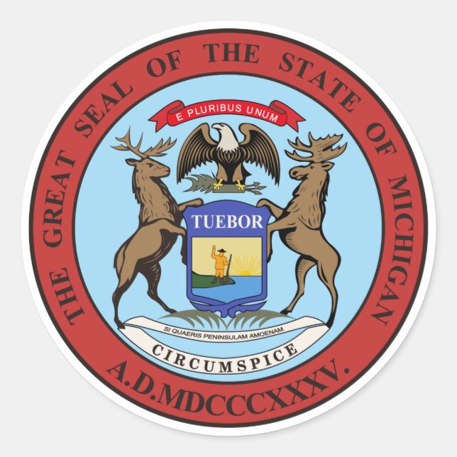 Michigan State Seal (Front)