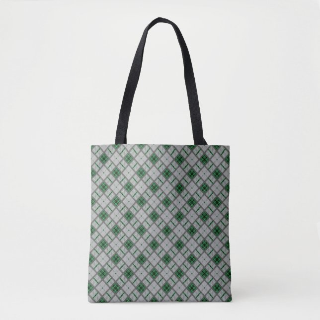 Michigan State University Tartan Tote Bag (Front)
